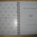 Baby's First Journal - inside cover