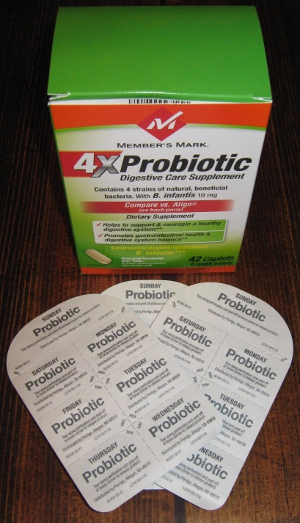 Memberâ€™s Mark 4X Probiotic Digestive Care Supplement