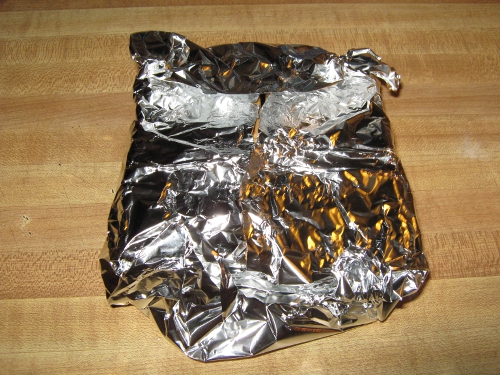 S'mores Wrapped in Foil