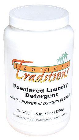 Tropical Traditions Powdered Laundry Detergent Winner