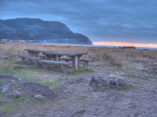 Wordless Wednesday: Sunset on The Beach in Seaside, Oregon – Captured in HDR