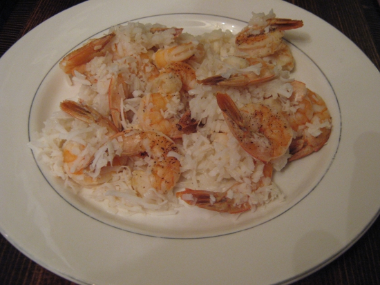 Coconut Rice & Shrimp Recipe: Three Ingredients, One Pot, One Easy Meal!