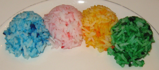Rainbow Rice Recipe