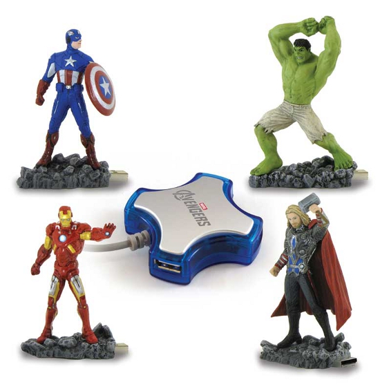 Marvel’s The Avengers USB Drives: The Coolest Flash Drives Ever