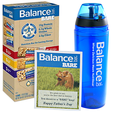 Balance Bar Fatherâ€™s Day Gift Set Giveaway Winner!