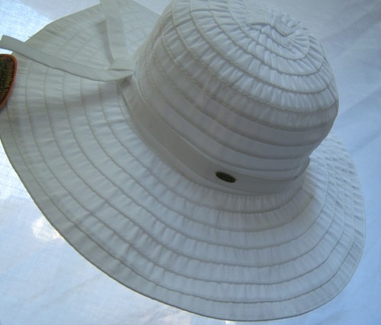 Scala Ribbon Crusher Sun Hat