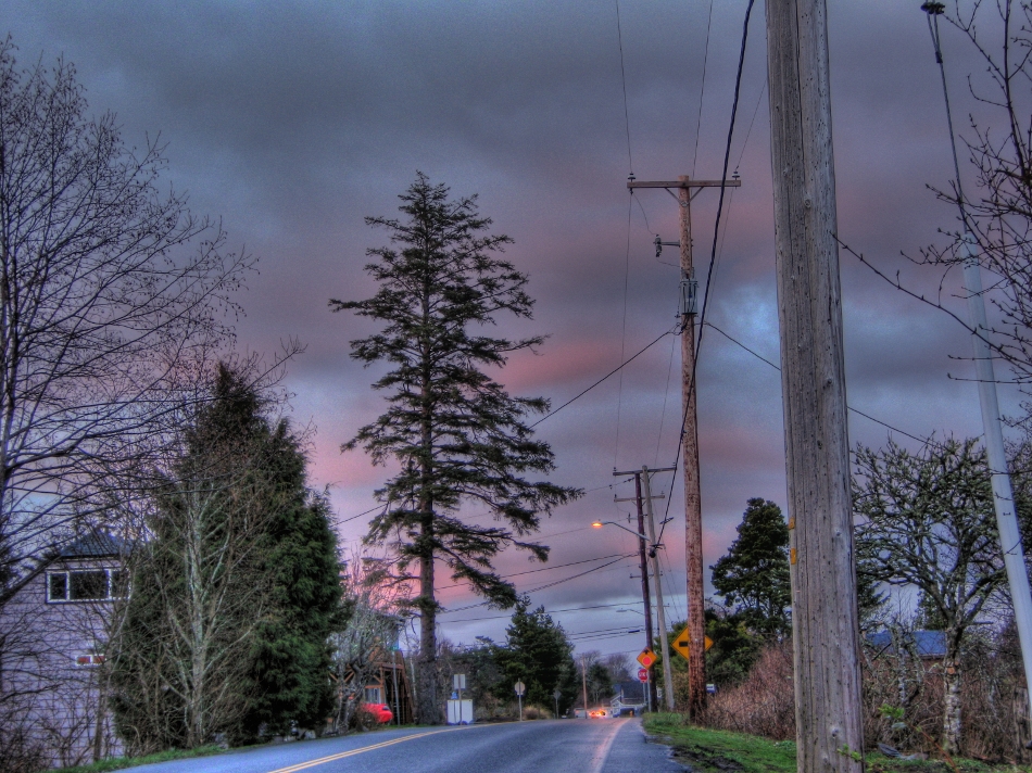 Wordless Wednesday – HDR Pink Clouds