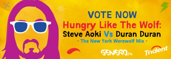 Duran Duran & DJ Steve Aoki “Hungry Like The Wolf” Remix + Video Contest