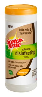 Scotch-Brite Botanical Disinfecting Wipes