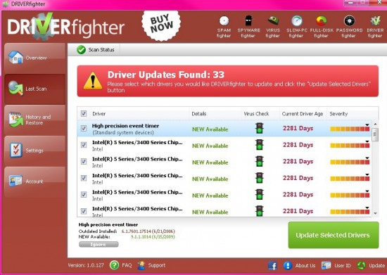 DRIVERfighter Screenshot