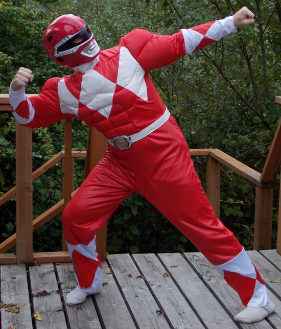 Red Power Ranger Costume Review