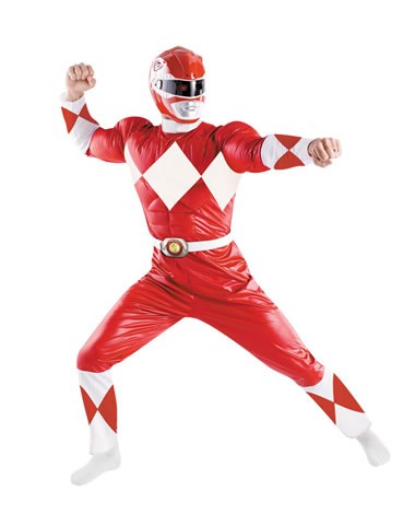 Red Power Ranger costume