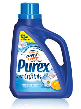 Purex Detergent Plus Fabric Softener With Crystals Fragrance