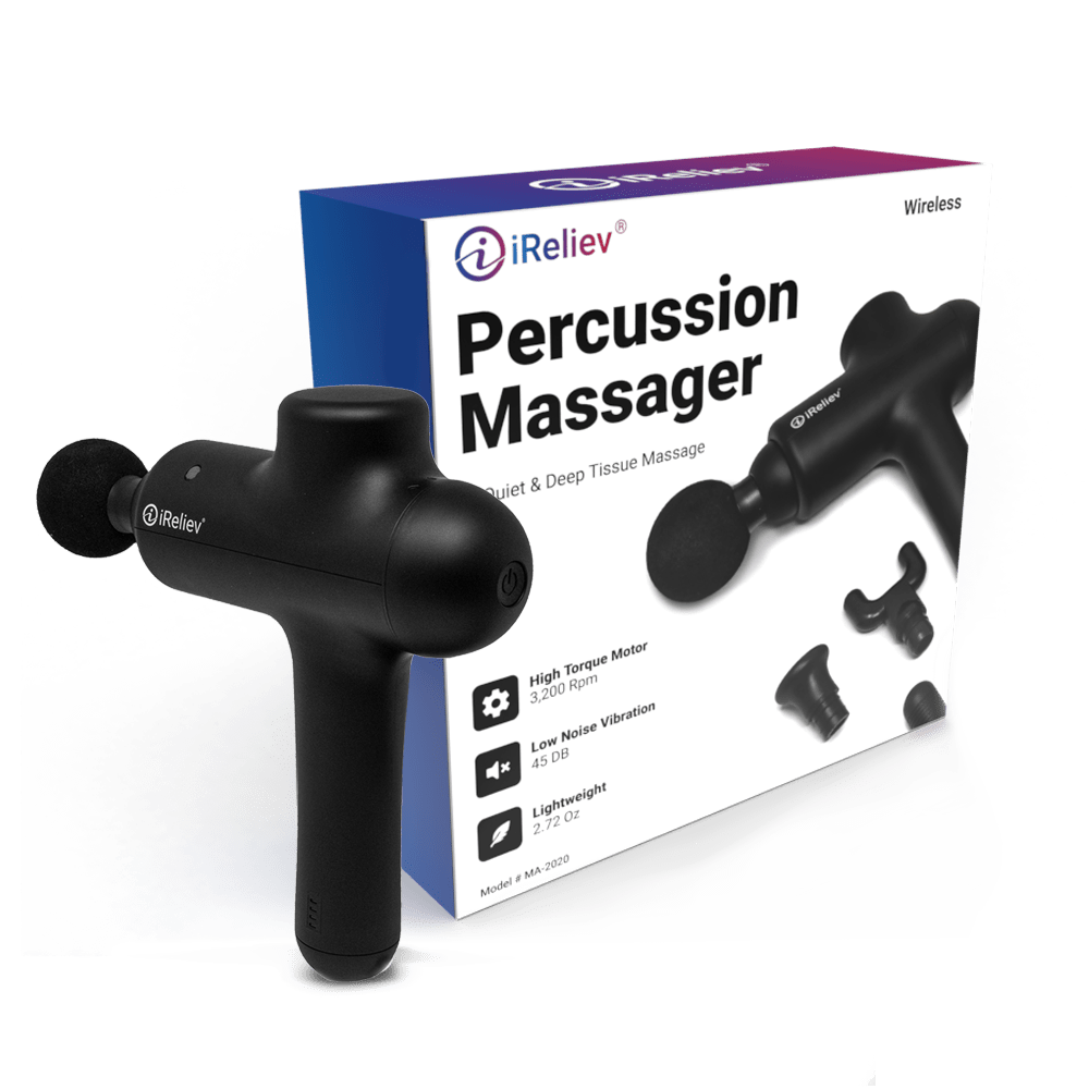 iReliev Percussion Massage Gun