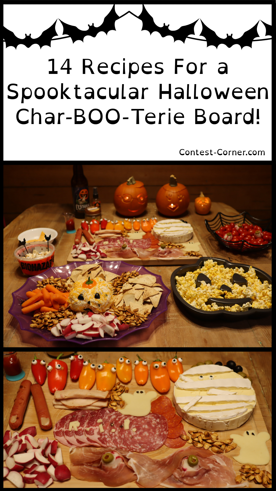 14 Recipes For a Spooktacular Halloween Char-BOO-Terie Board!