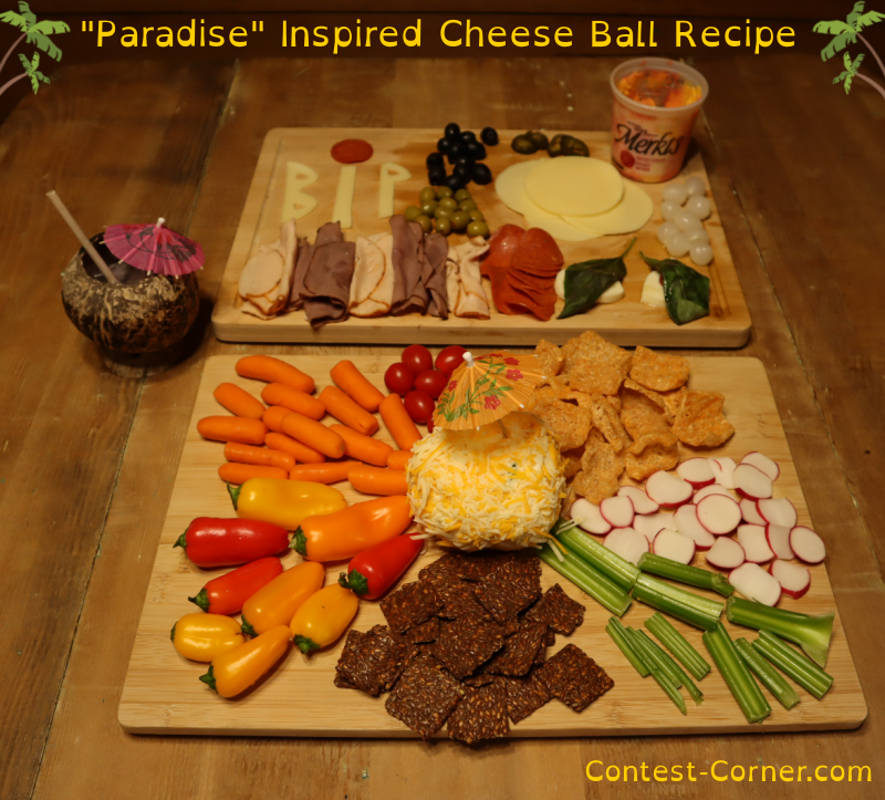Paradise Inspired Cheese Ball