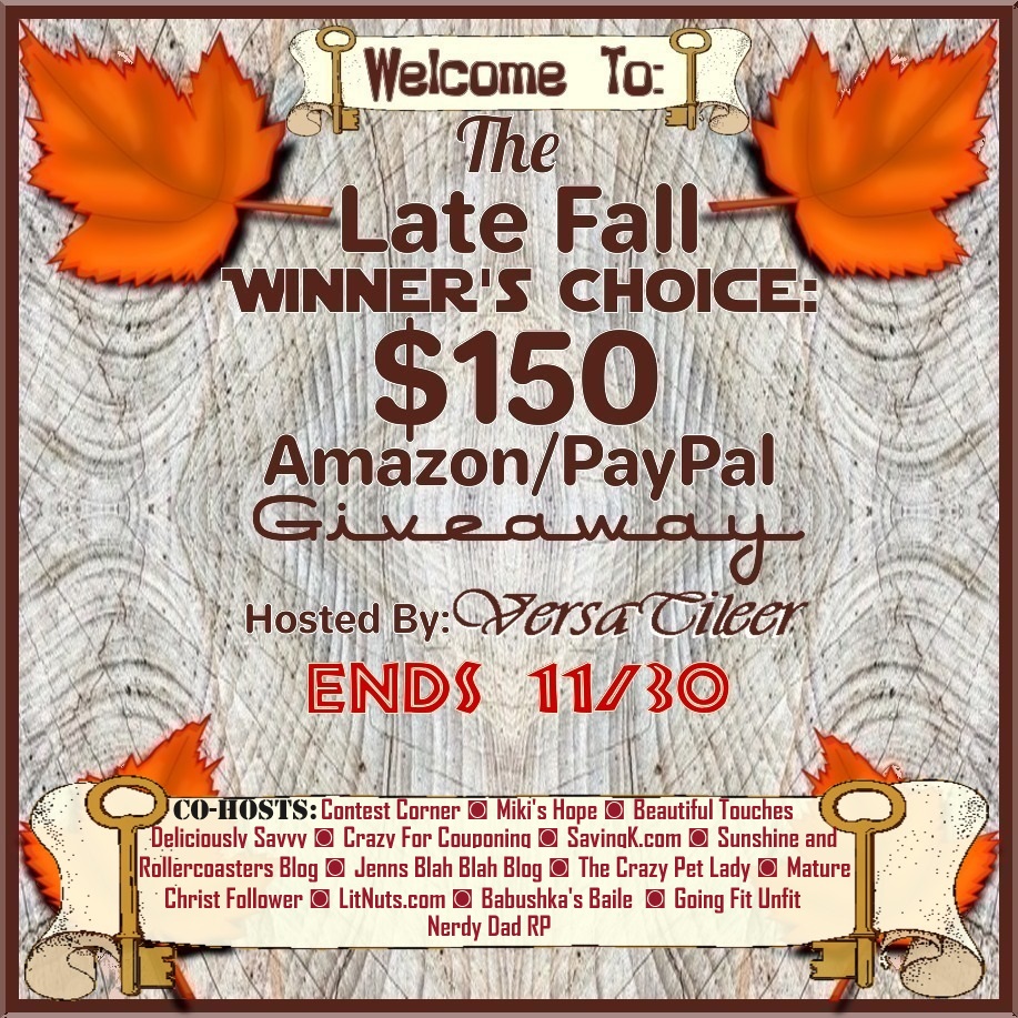 Late Fall Event: $150 Amazon eGift Card or PayPal Cash Worldwide Giveaway – Ends 11/30/2023
